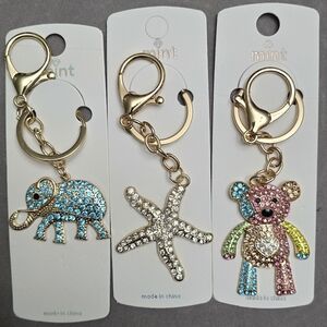 Rhinestone Keychains